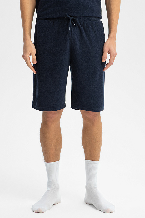 Шорты домашние, цвет Синий темный