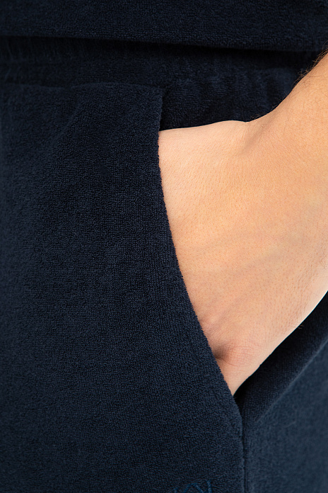 Шорты домашние, цвет Синий темный