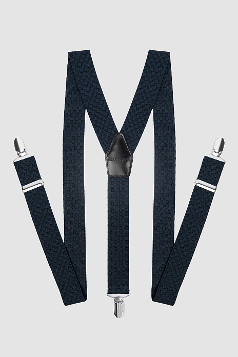 Подтяжки, цвет Синий темный