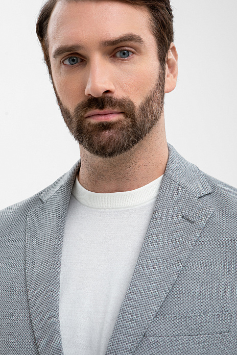 Пиджак Slim fit, цвет Серый светлый