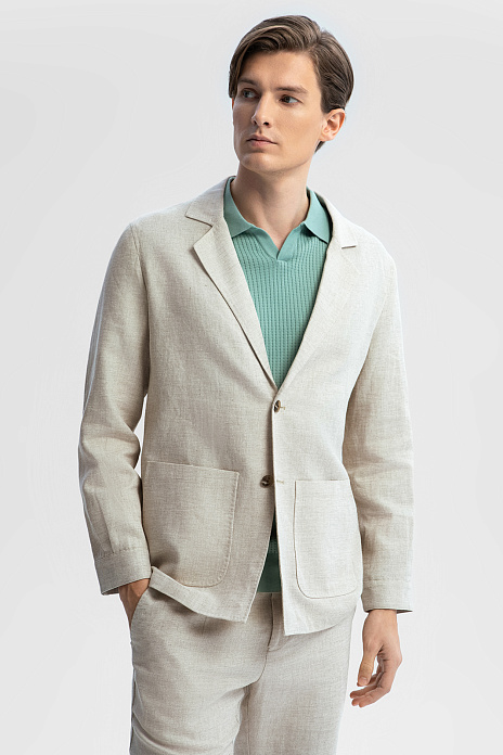 Костюм изо льна и хлопка, цвет 