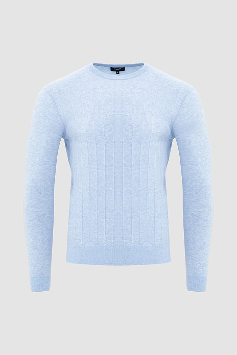 Джемпер из хлопка, цвет Голубой светлый