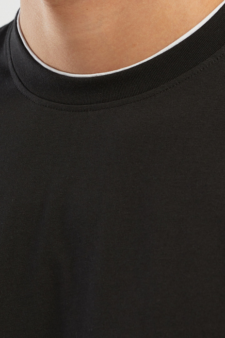 Футболка из хлопка, цвет Черный