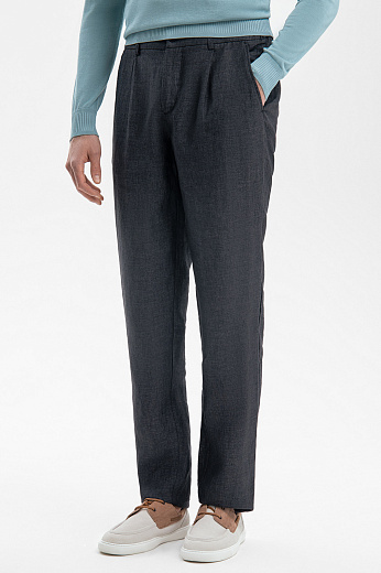 Брюки изо льна, лимитированная коллекция