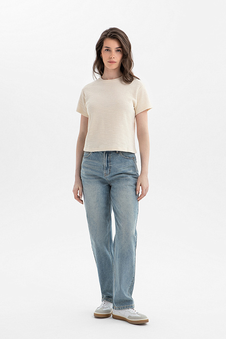 Джинсы, цвет Голубой