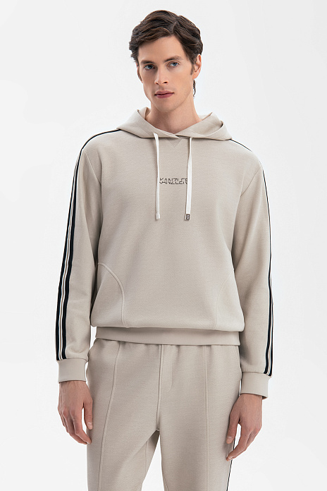 Толстовка с капюшоном, цвет Бежевый светлый