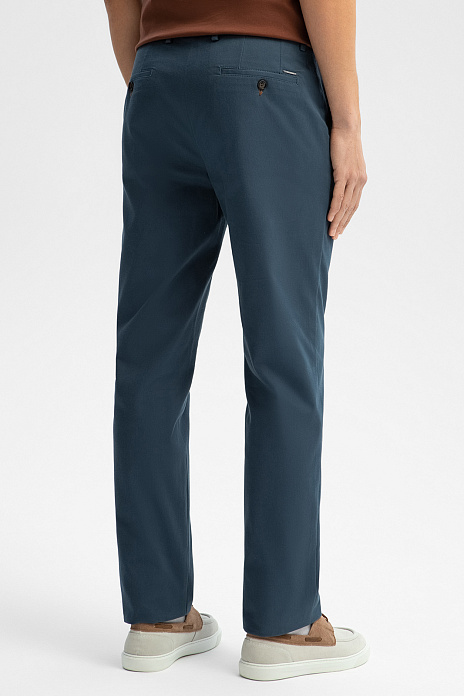 Брюки из хлопка, цвет Синий