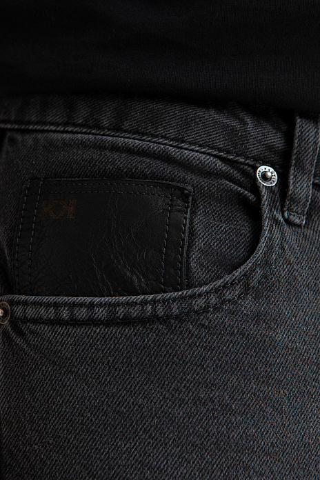 Джинсы свободного силуэта, цвет Серый